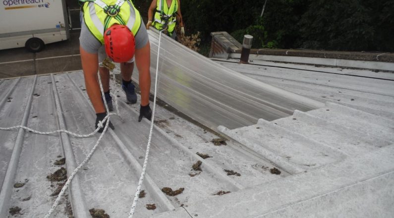 Fall Protection Corby Industrial Skylights Replacement